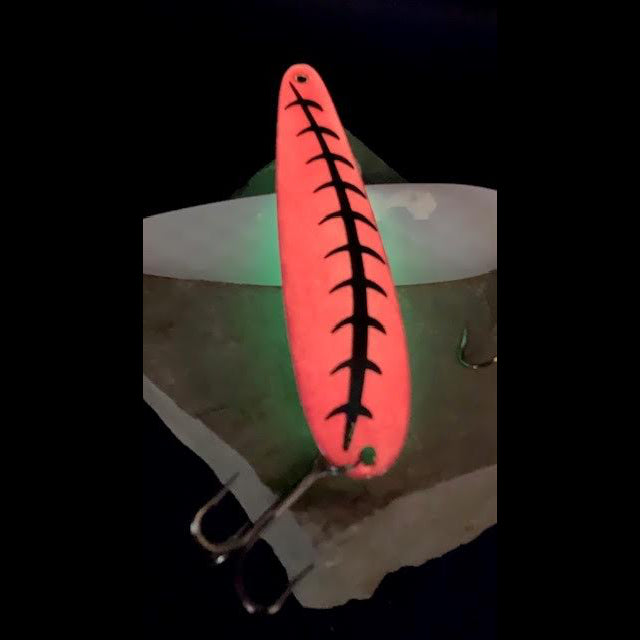 Crazy Canuck Trolling Spoons - Crazy OG Glow
