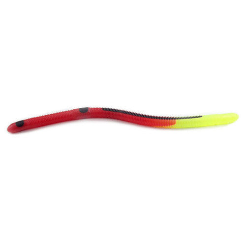 KELLY WORMS FIRETAIL -  5-1/2" Red/Chartreuse Firetail