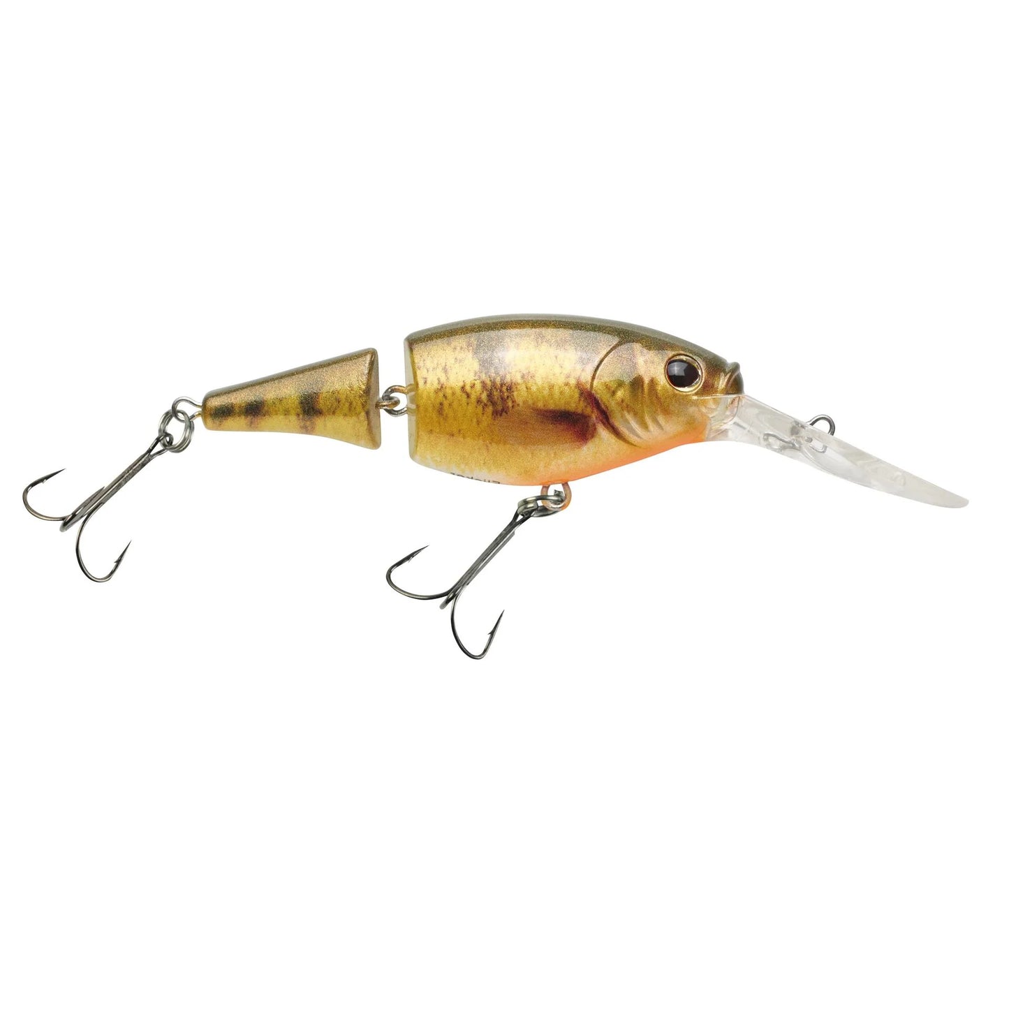 Berkley Flicker Shad Jointed - HD Yellow Perch