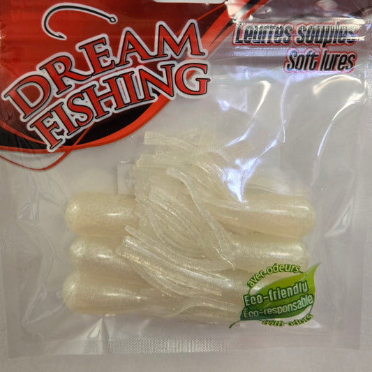 Dream Fishing Tubes - Pearl White