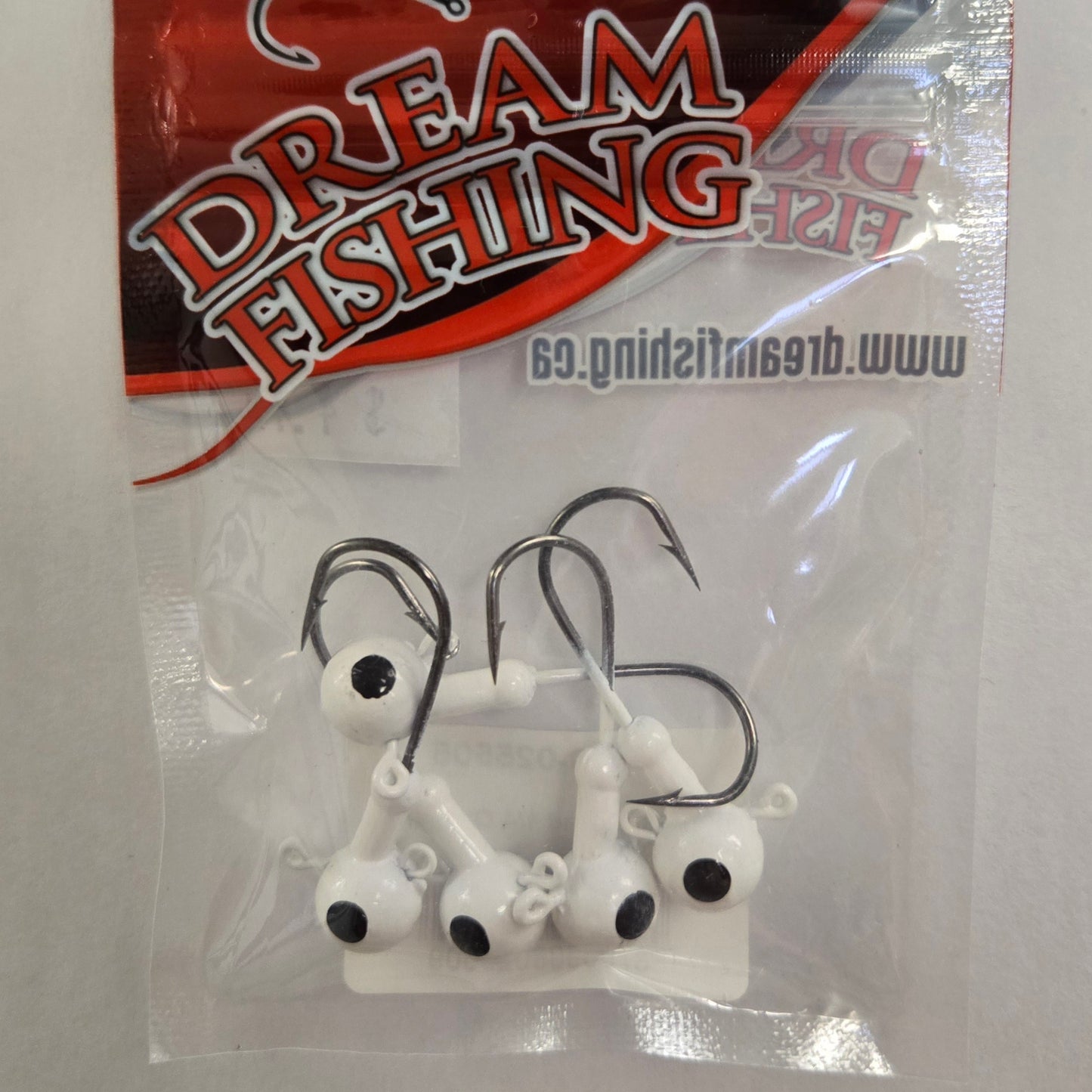 Dream Fishing Jig Heads - White