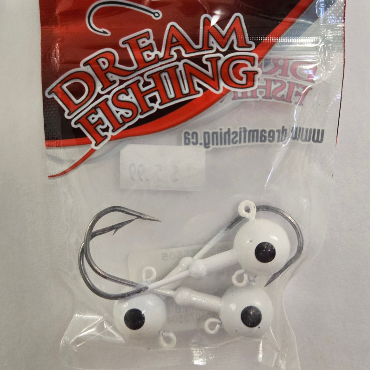 Dream Fishing Jig Heads - White