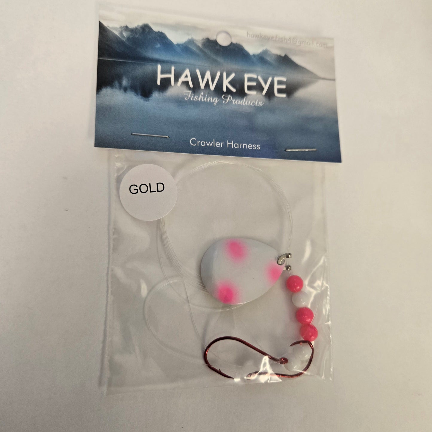 Hawk Eye Crawler Harness - Pink Polka