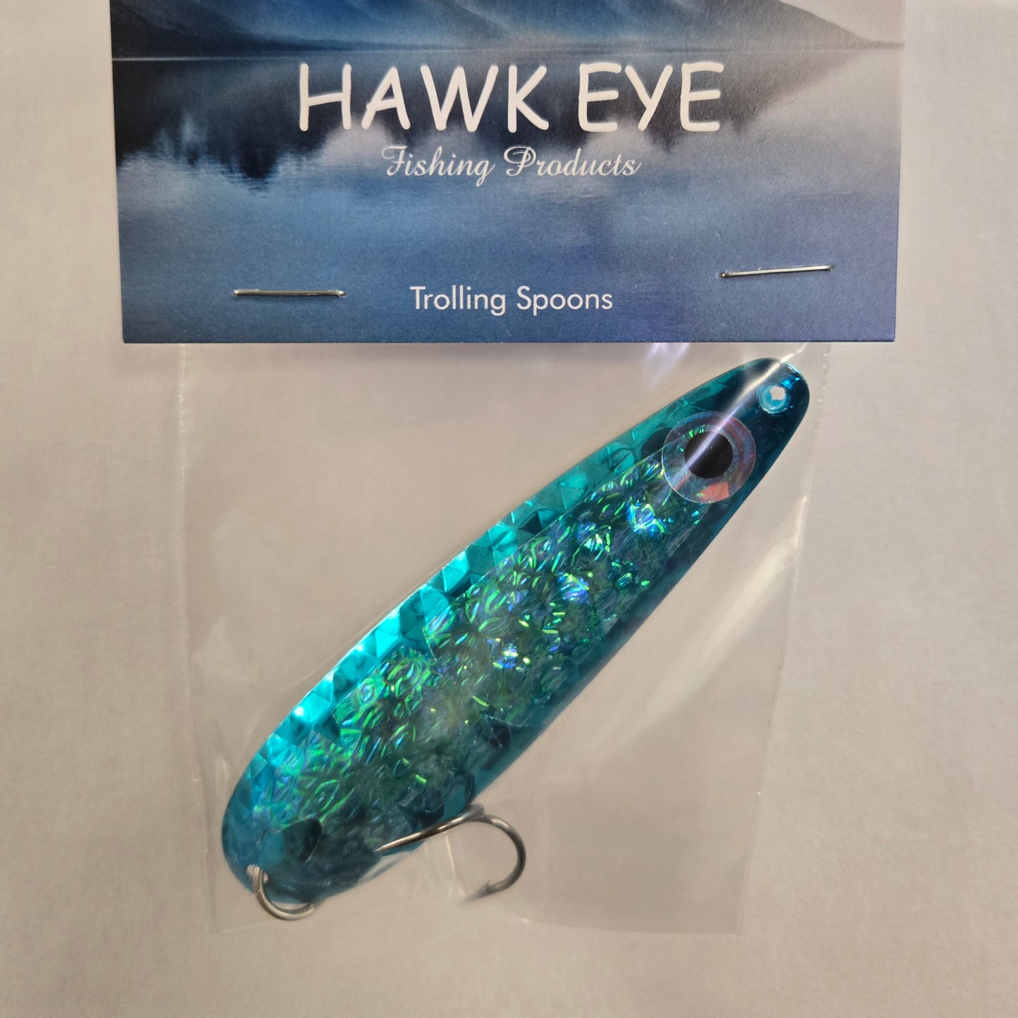 Hawk Eye Trolling Spoon - High Voltage