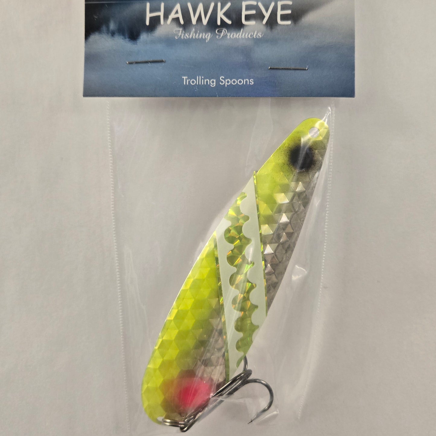 Hawk Eye 4 3/4" Trolling Spoon - Yellowfin