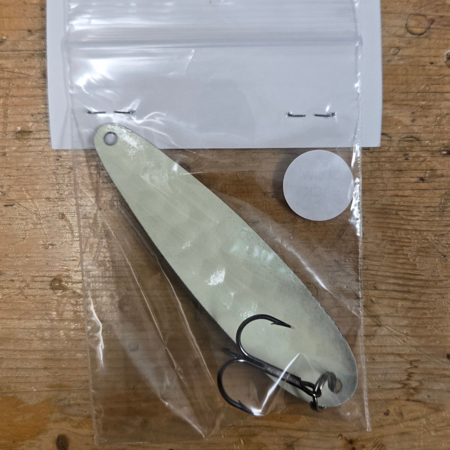 Hawk Eye Trolling Spoon - Glow Back HWK2026 - BGD