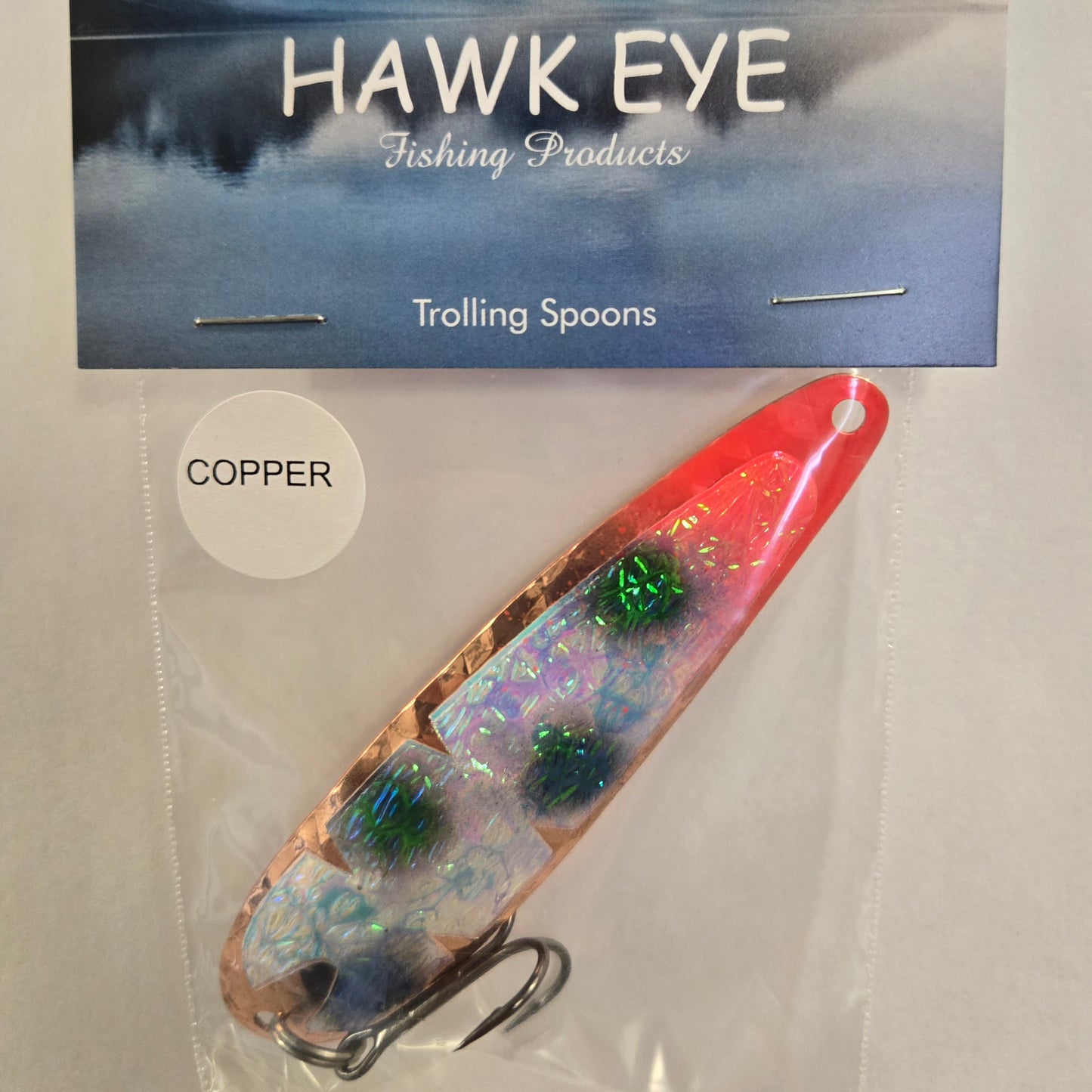 Hawk Eye 3 3/4" Trolling Spoon - Bent Nose
