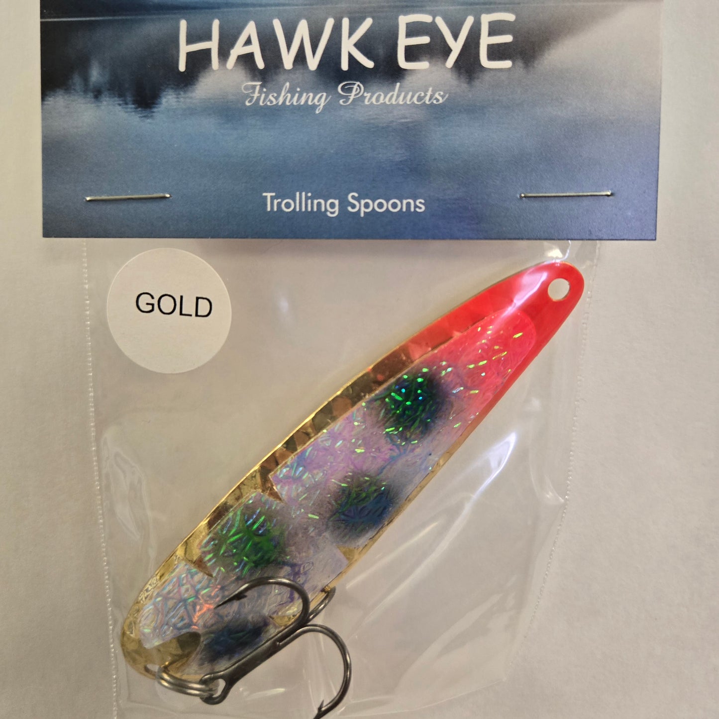 Hawk Eye 3 3/4" Trolling Spoon - Bent Nose