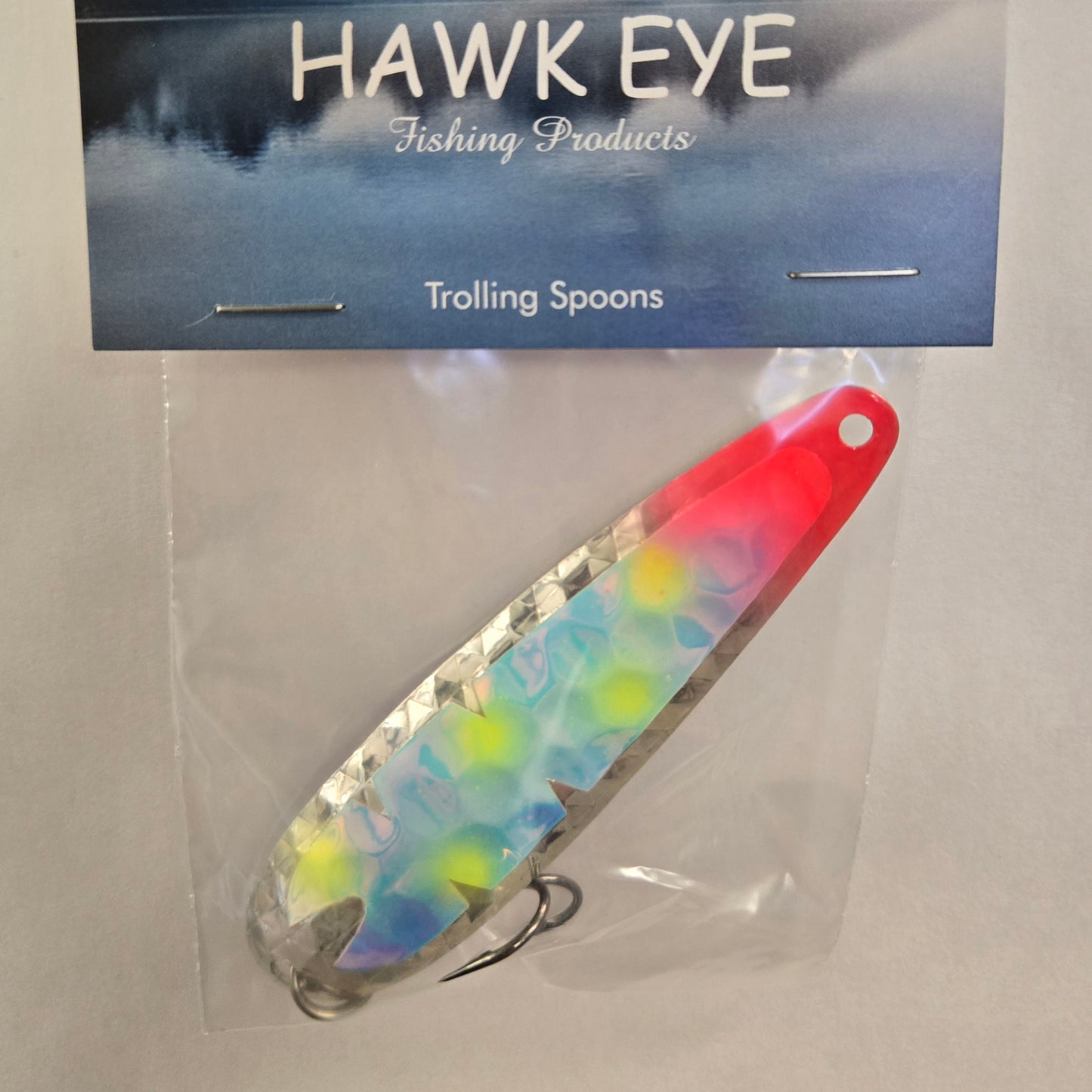 Hawk Eye Trolling Spoon - Broken Nose