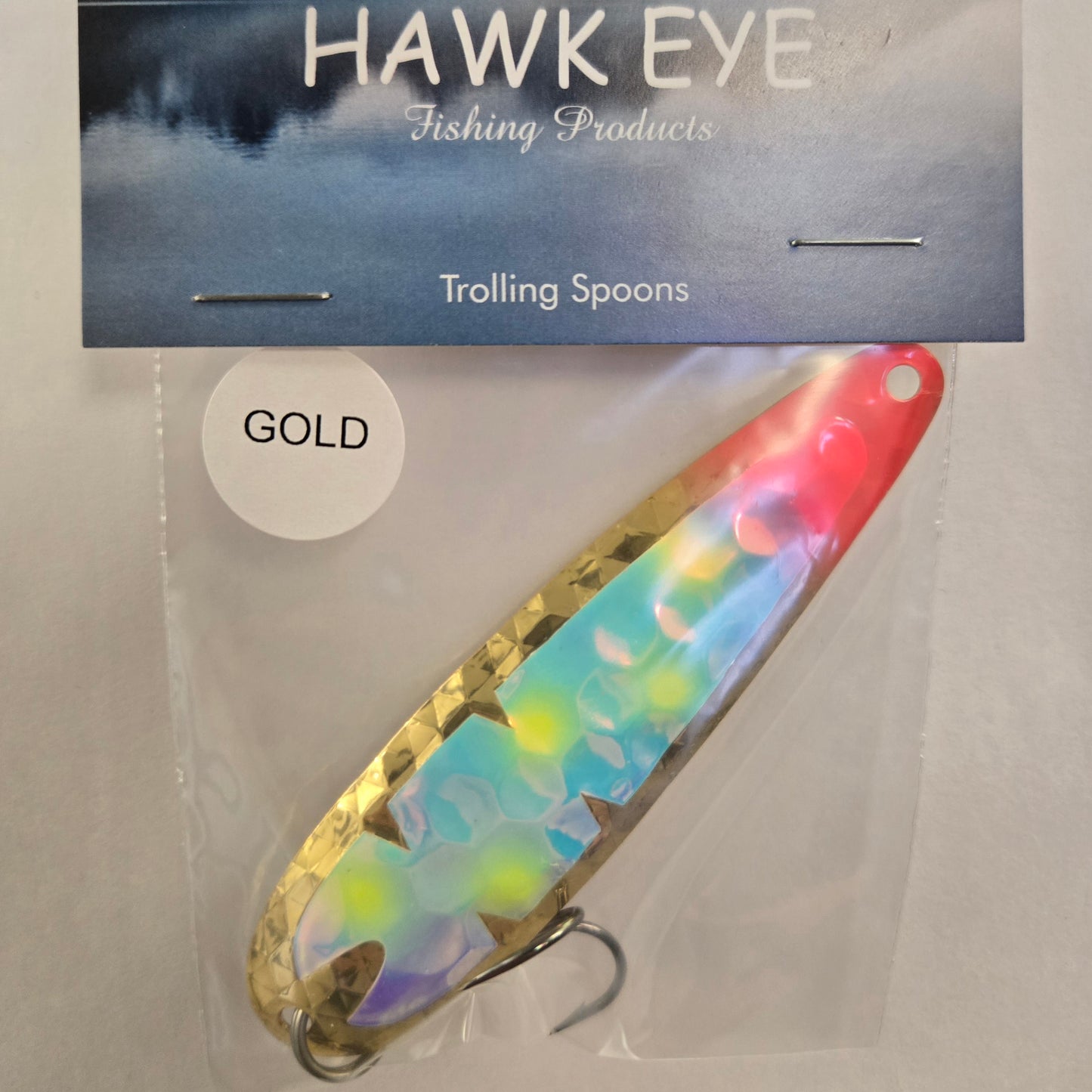 Hawk Eye Trolling Spoon - Broken Nose