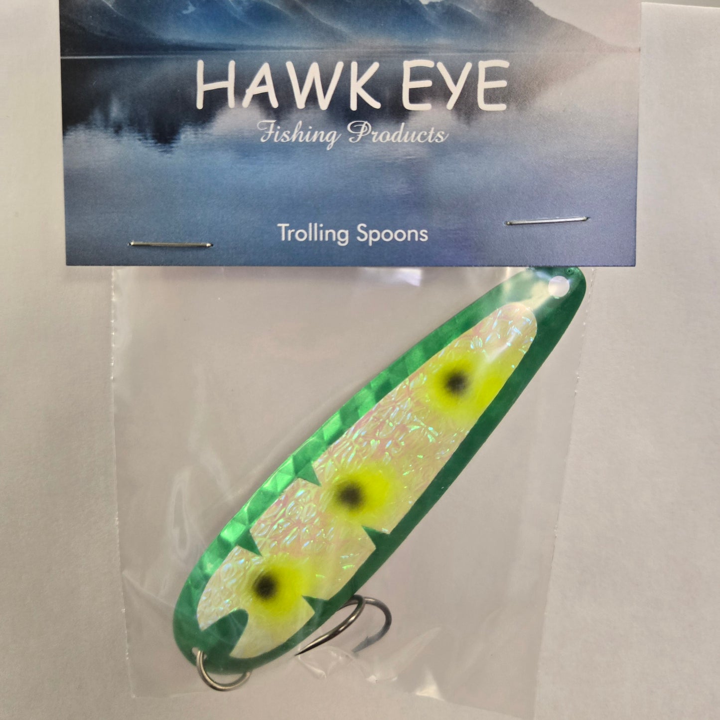 Hawk Eye 3 3/4" Trolling Spoon - Leo