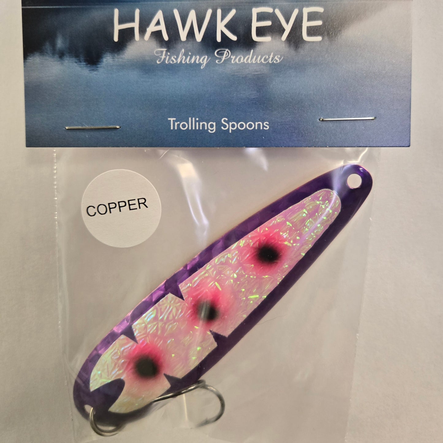Hawk Eye 3 3/4" Trolling Spoon - Lucy