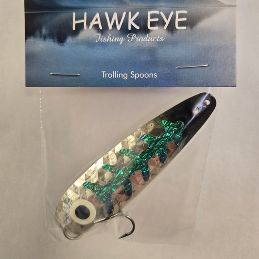 Hawk Eye 3 3/4" Trolling Spoon - Thunder