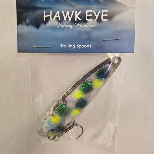 Hawk Eye 3 3/4" Trolling Spoon - Wiarton Bloom