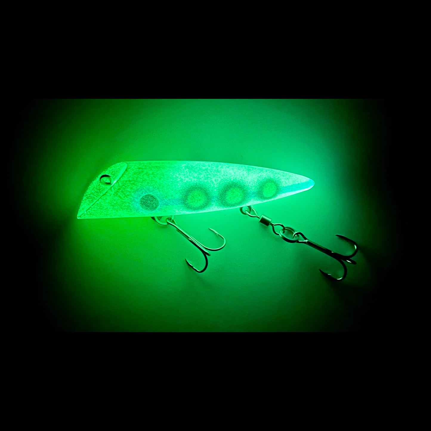 Medzz Wood Plug - Glow Green Goblin