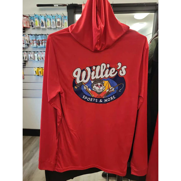 Grit Outdoors - Willie's Hooded Jerseys - Red