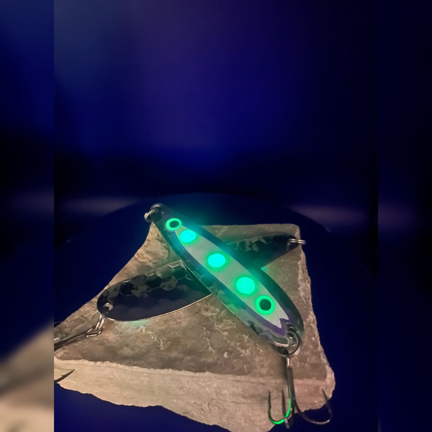 Crazy Canuck Trolling Spoons - Crazy Fox Glow
