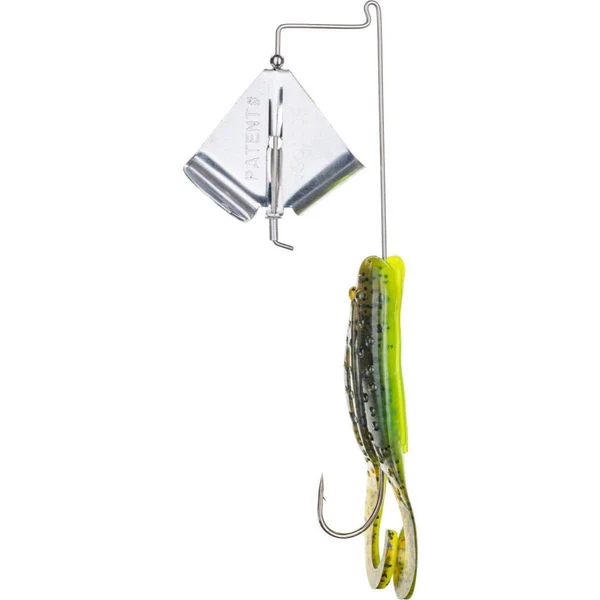 Strike King KVD Toad Buzz 3/8 oz - Green Pumpkin Chartreuse Bell