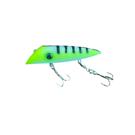 Medzz Wood Plug - Glow Yellow Stinger