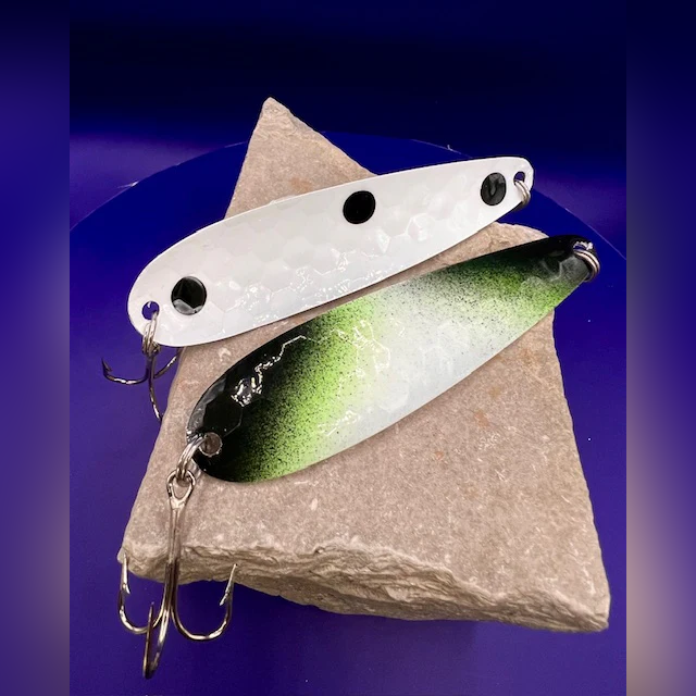 Crazy Canuck Trolling Spoons - Crazy Willie II Glow