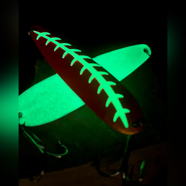 Crazy Canuck Trolling Spoons - Pink Lady Glow