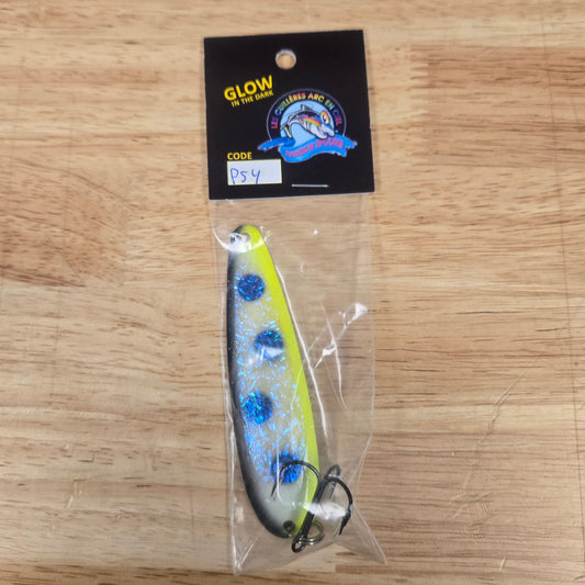 RainbowSpoons Cold Kiwi GLOW UV P54 3 7/8"