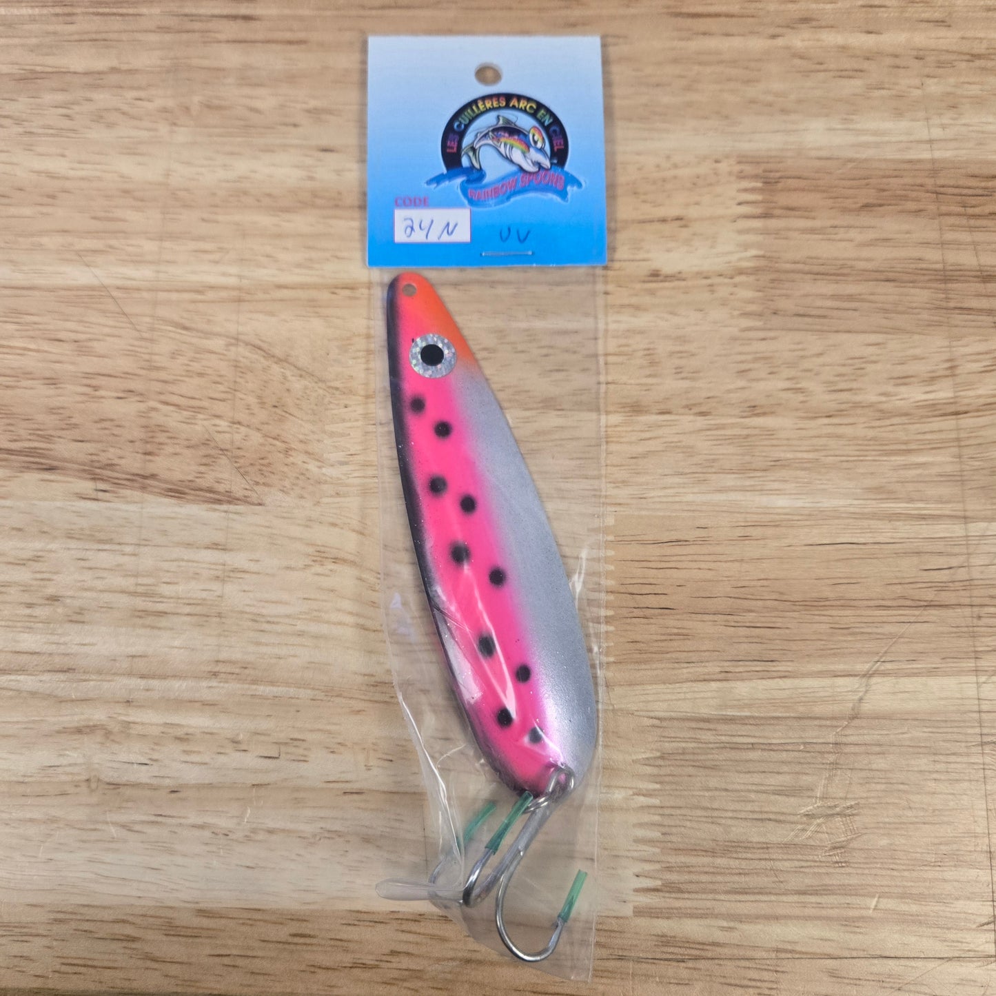 RainbowSpoons Pink Trout 24N 4 3/4"