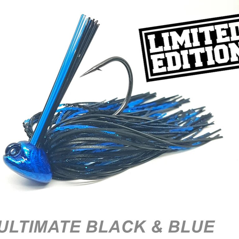 Weapons of Bass Destruction - Mini Flipping Jig - Ultimate Black and Blue