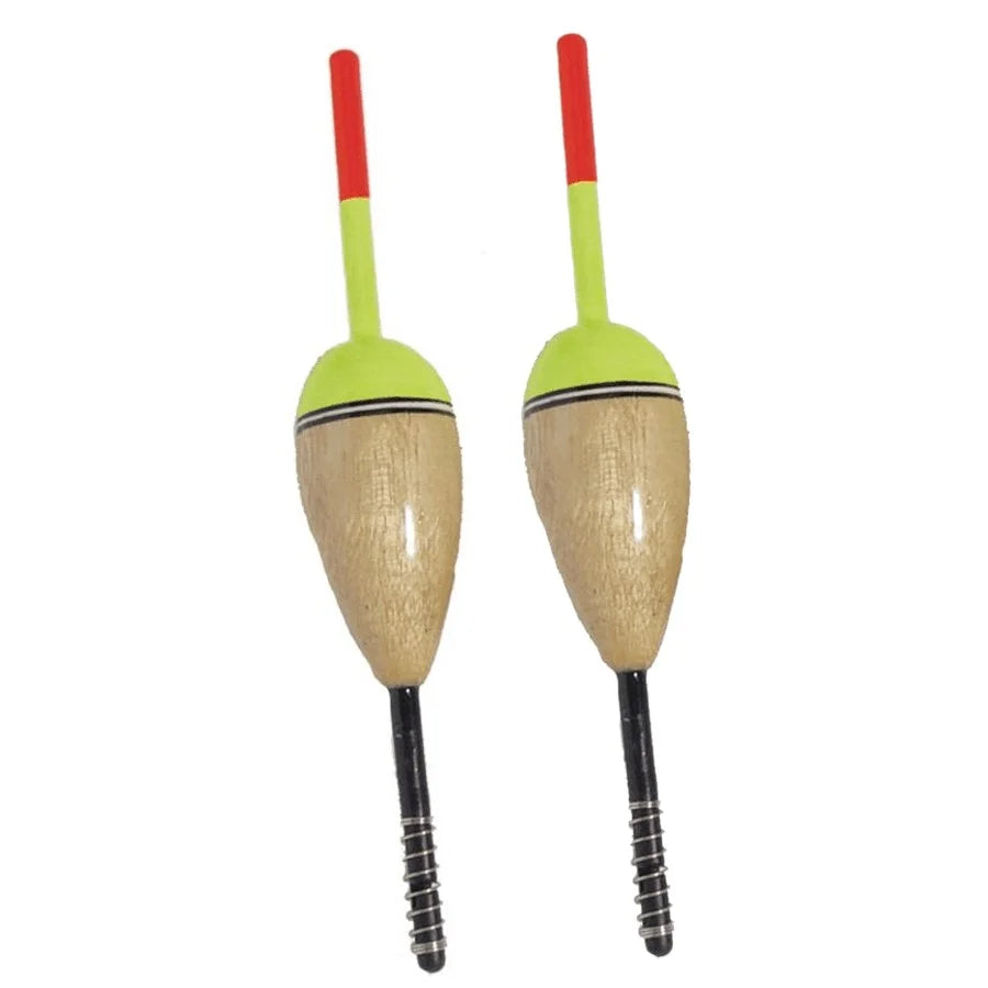 Compac 7/8" Balsa Spring Floats 2pk