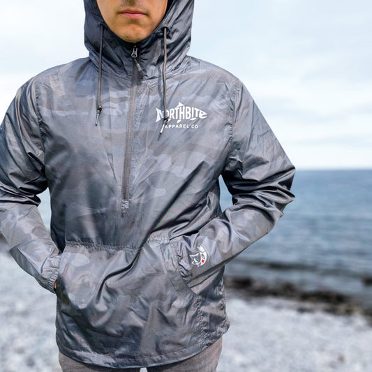 Northbite Apparel Co. Limited Edition Dark Camo Rain Jacket