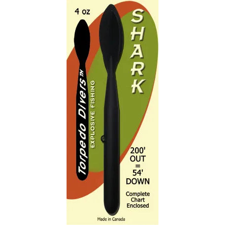 Torpille plongeuse requin - Noir