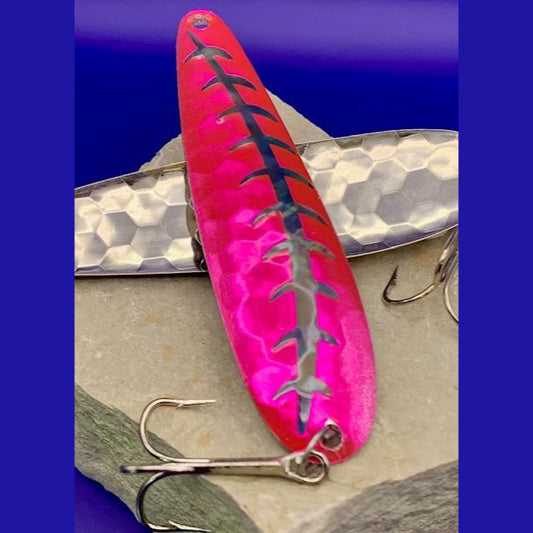 Crazy Canuck Trolling Spoons - Pink Jewel