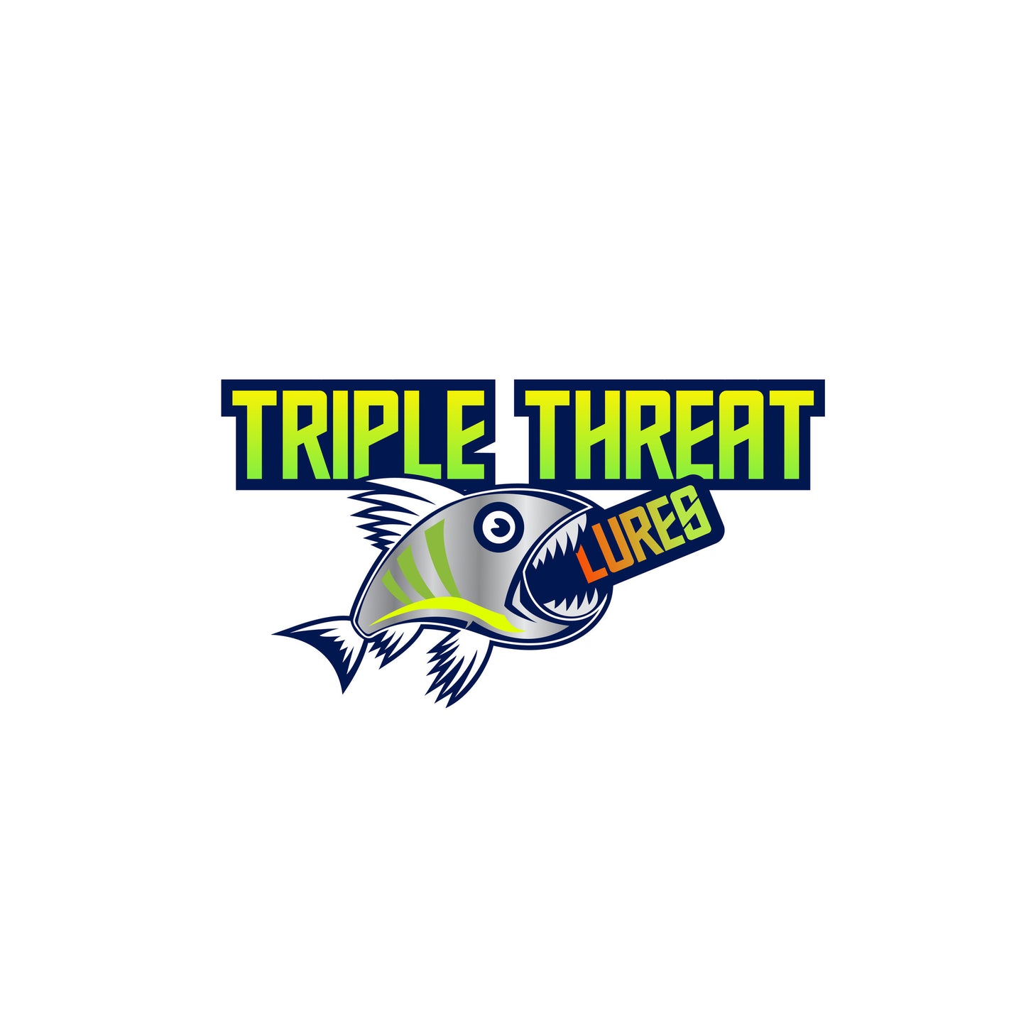 Triple Threat Lures - Glow Frog Meat Head