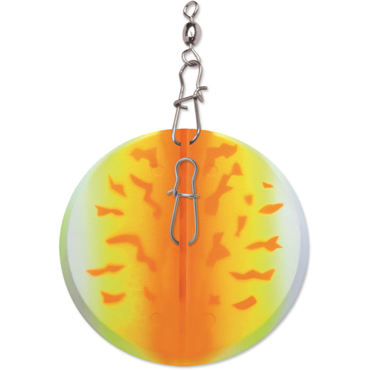 LUHR JENSEN DIPSEY DIVER - Fond Orange Fire UV/Chrome