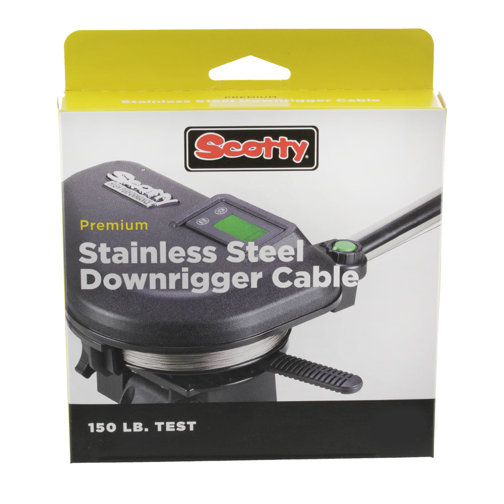 SCOTTY DOWNRIGGER CABLE STAINLESS PREMIUN - 200'