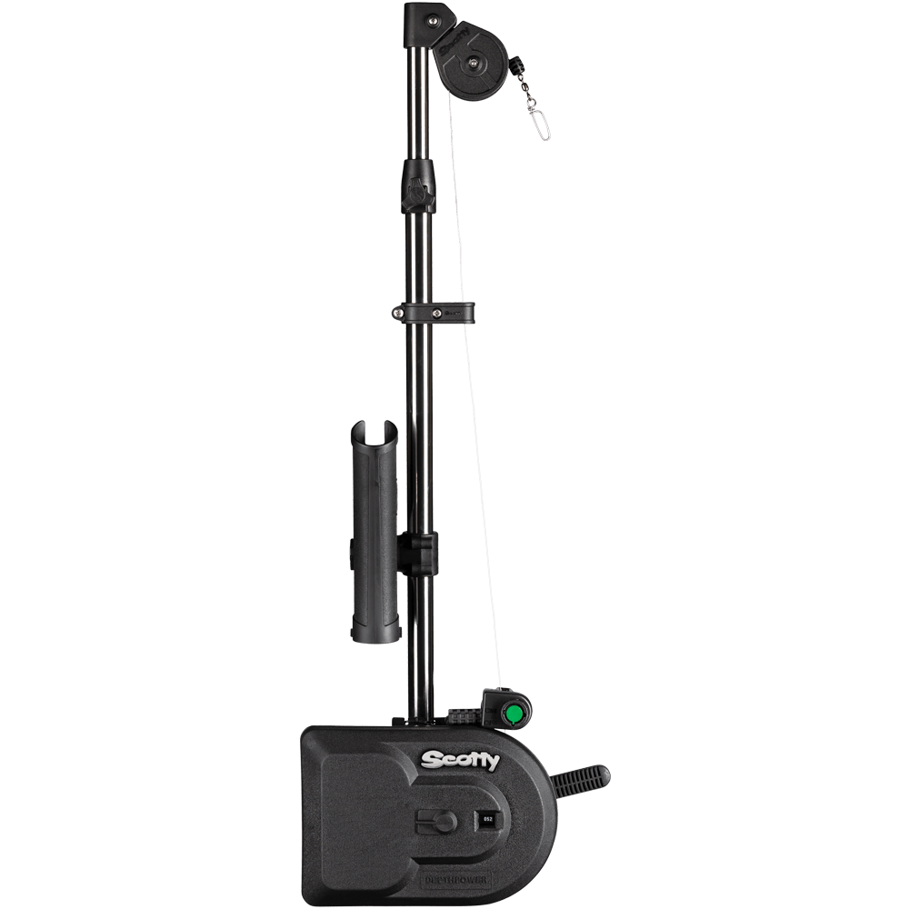 Scotty Electric Downrigger with Single Pole Holder