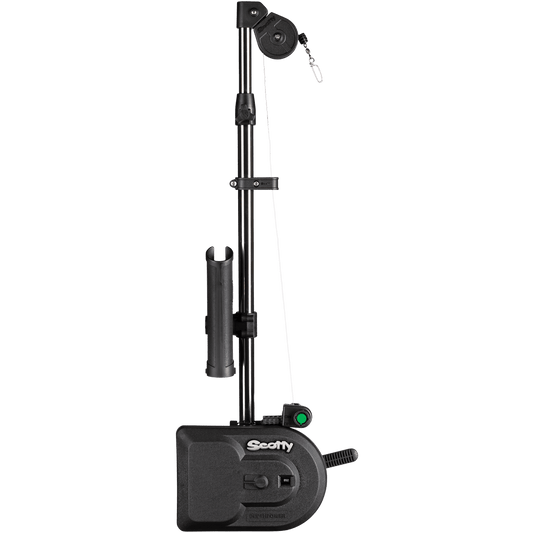 Scotty Electric Downrigger with Single Pole Holder