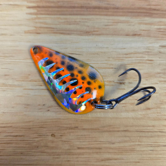 TNT Casting Spoon - Shark Tooth Killer Orange