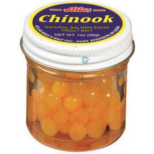 Atlas Mike's Chinook Salmon Eggs - Yellow/Cheese