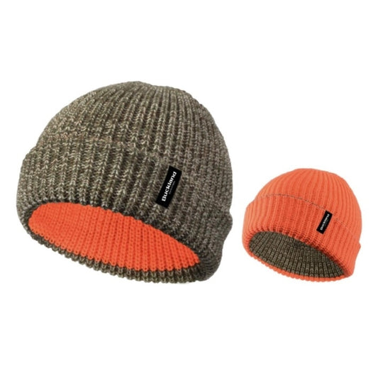 Buckland Reversible Camo/Orange Toque