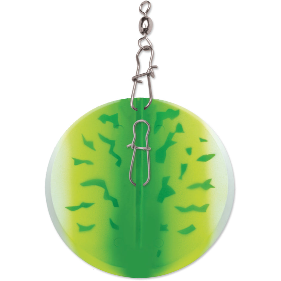 LUHR JENSEN DIPSEY DIVER - Fond vert feu UV/Chrome