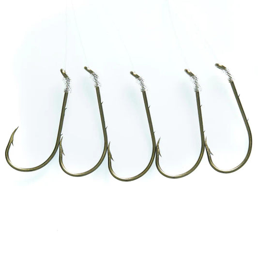 Mustad Snelled Beak Hooks