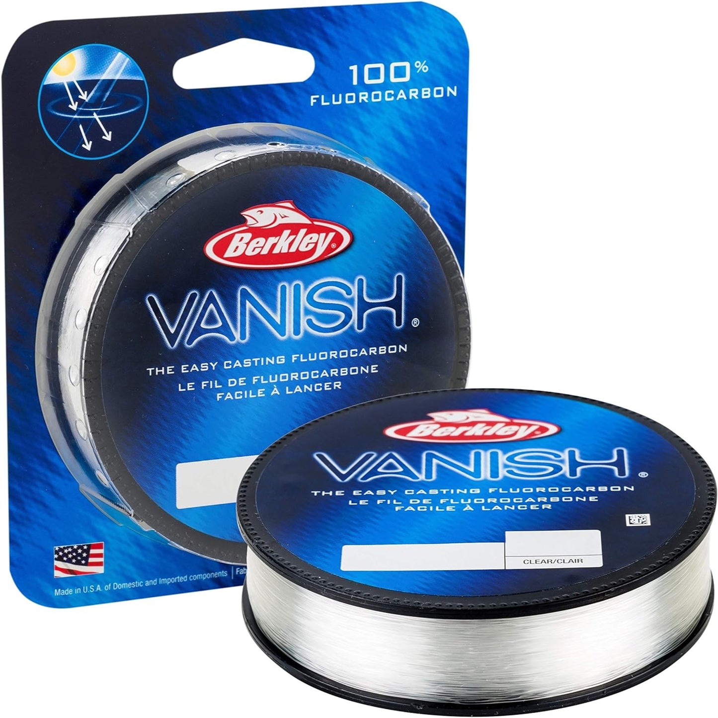 BERKLEY VANISH FLUOROCARBON - CLEAR 10LB