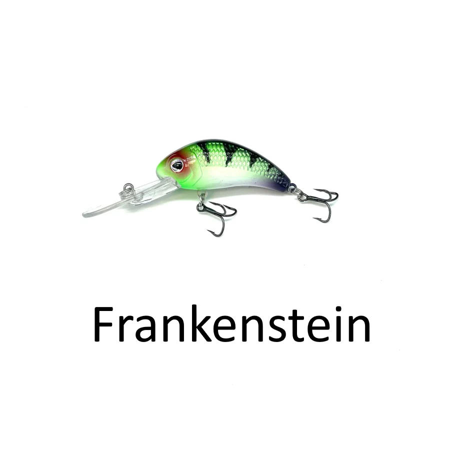 Walleye Nation Creation Boogie Shad - Frankenstein