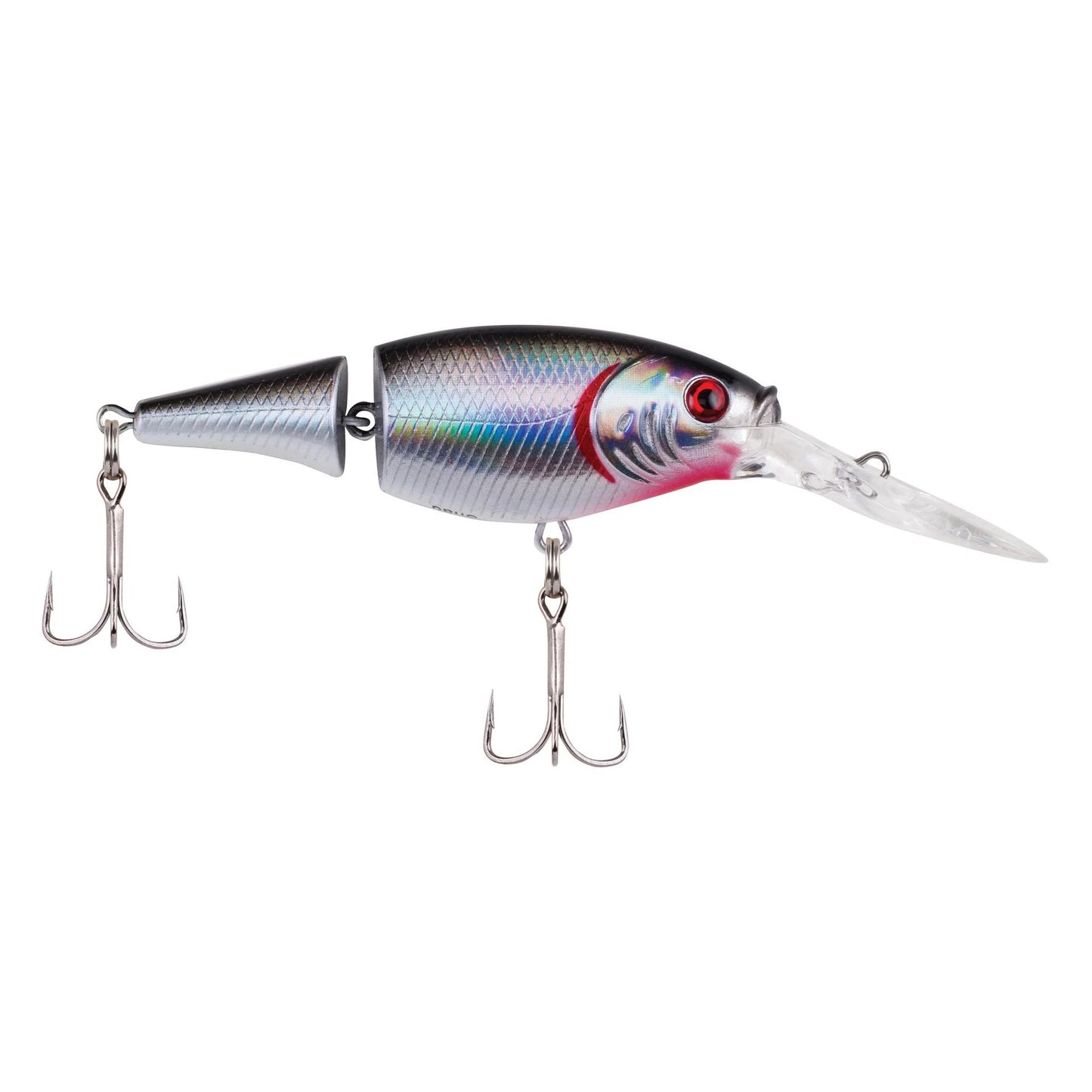 Berkley Flicker Shad Jointed - Black Silver