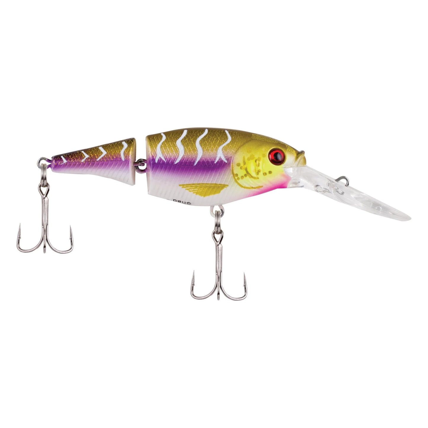 Berkley Flicker Shad Jointed - Purple Tiger