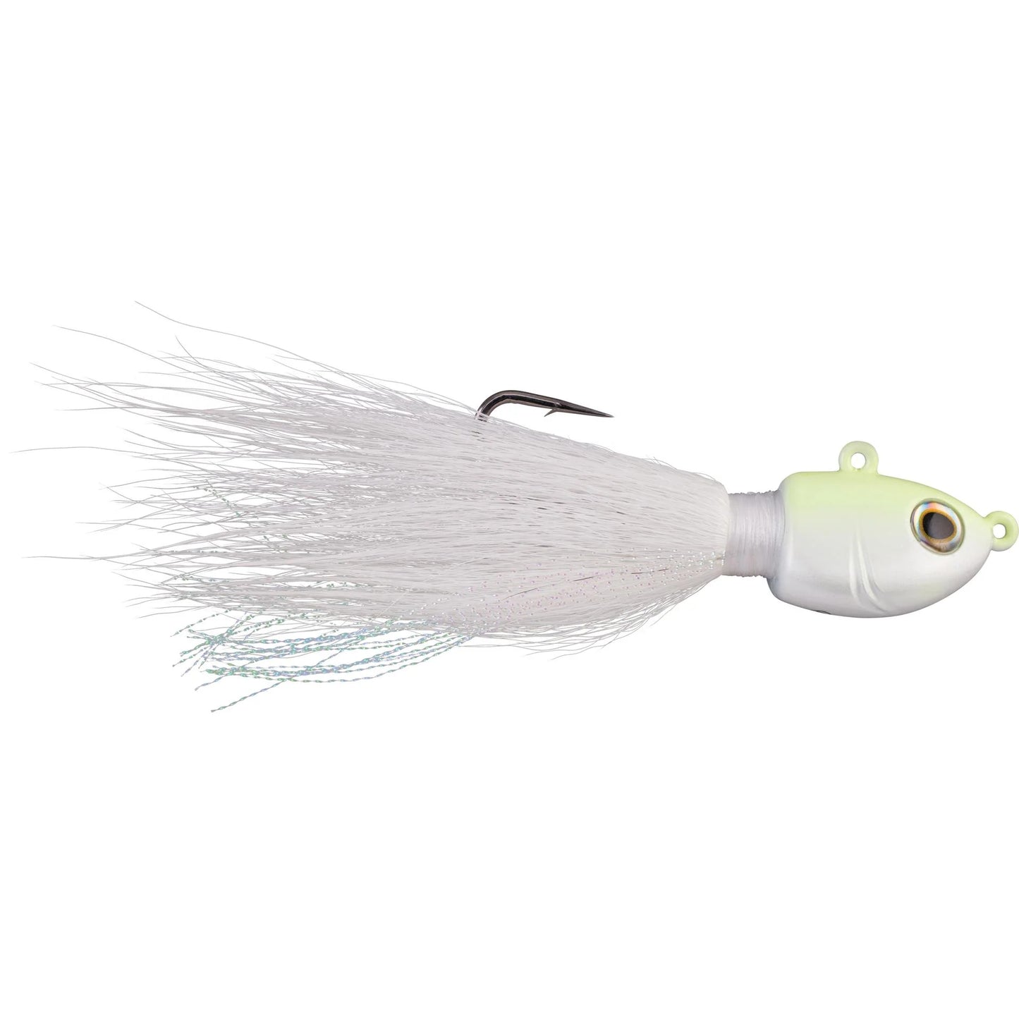 Berkley Fusion19 Bucktail Jigs - White Glow