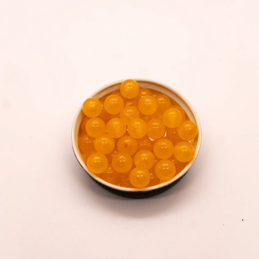 Bounty Tackle - Acrylic Beads - Orange Crush Glowstone