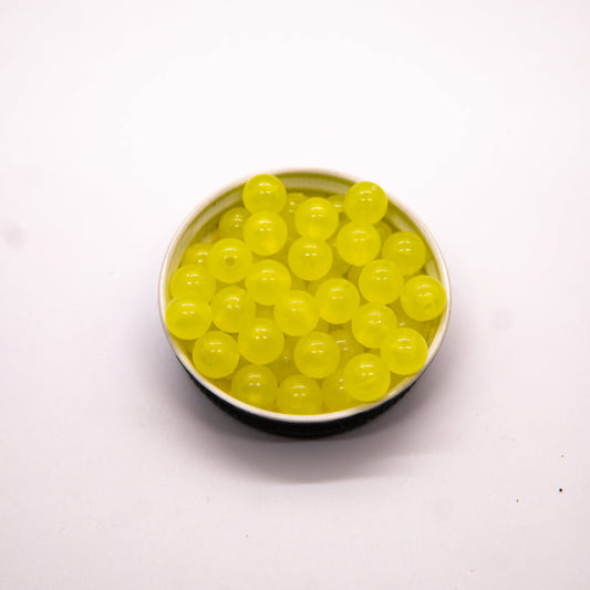 Bounty Tackle - Acrylic Beads - Lime Burst Glowstone