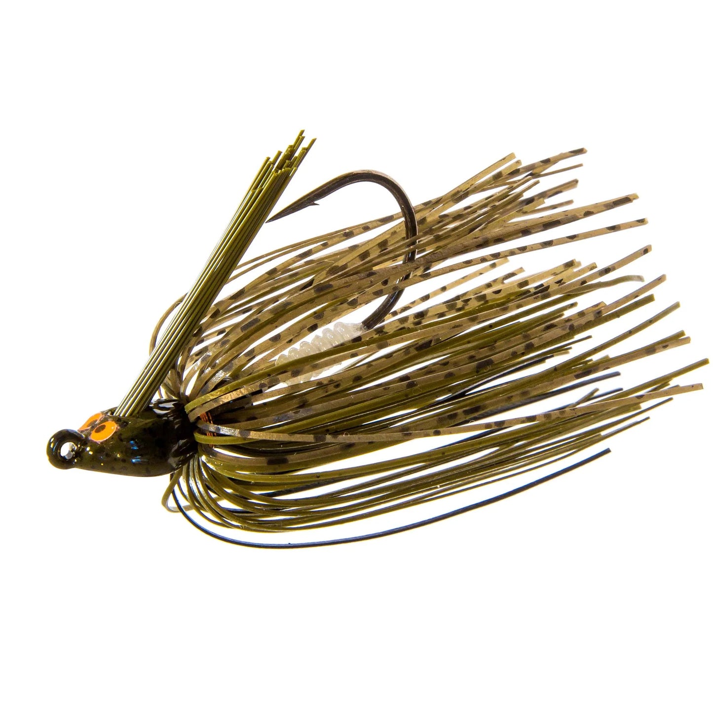 Z-Man CrossEyeZ Snakehead Swim Jig - Green Pumpkin